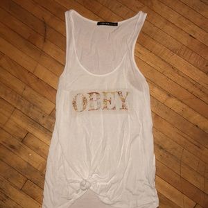 Obey tank top